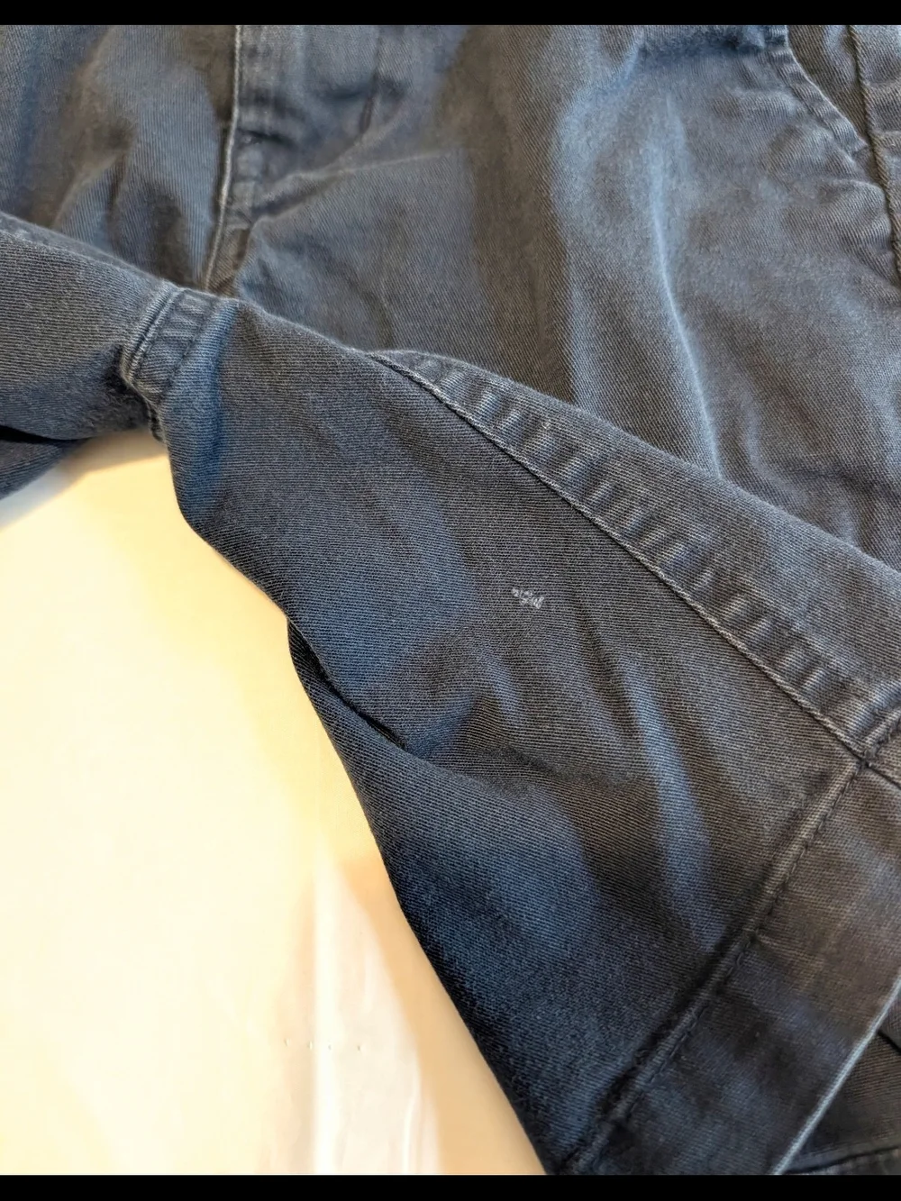 Old Navy (Lot Of 2) Boys 7 Navy Blue Chino Shorts School Uniform READ DESCRIPT.